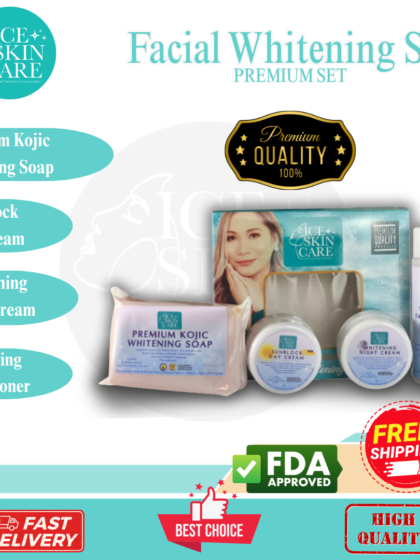 ICE SKINCARE FACIAL WHITENING SET